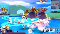 画像集#025のサムネイル/手軽に遊べる爽快アクション! 「超次元アクション ネプテューヌU」のプレイレポートをお届けします