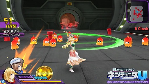 画像集#028のサムネイル/手軽に遊べる爽快アクション! 「超次元アクション ネプテューヌU」のプレイレポートをお届けします