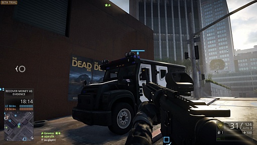 画像集#008のサムネイル/「バトルフィールド ハードライン」のインプレッションをお届け。人気シリーズの最新作は,まさに「現金に体を張れ」の世界