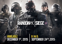 画像ギャラリー No.001のサムネイル画像 / オンライン対戦ゲーム「レインボーシックス シージ」の発売日が今冬に延期