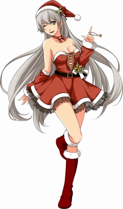 画像ギャラリー No.002のサムネイル画像 / 「英雄伝説 暁の軌跡」にクリスマス衣装のティオ&エリィが登場。PS Vita版の正式リリースは12月26日に