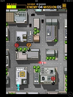 画像集#003のサムネイル/爆弾テロリストを追え! iOS向けカーチェイスゲーム「Field Prowlers POLICE RUSH!」を紹介する「(ほぼ)日刊スマホゲーム通信」第616回