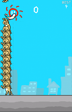 画像集#009のサムネイル/出世の道はデッドオアアライブ。Android向け“魚生存”アクションゲーム「サーバイブフィッシュ」を紹介する「(ほぼ)日刊スマホゲーム通信」第615回