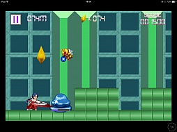 画像集#002のサムネイル/巫女さんが華麗に舞う。iOS向けアクションゲーム「GO!GO!MIKO」を紹介する「(ほぼ)日刊スマホゲーム通信」第622回