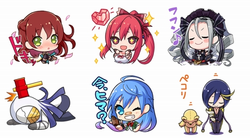 画像ギャラリー No.001のサムネイル画像 / 「ファントム オブ キル」のオリジナルLINEスタンプが配信に