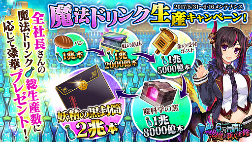 画像ギャラリー No.009のサムネイル画像 / 「かんぱに☆ガールズ」,イベント「かんぱに☆6月病と悪魔の新人研修」に新たなクエストが登場