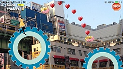 画像集#003のサムネイル/メイドさん秋葉原を跳ぶ! iOS向けアクションゲーム「秋葉原ジャンプ」を紹介する「(ほぼ)日刊スマホゲーム通信」第636回