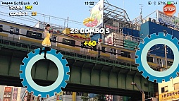 画像集#007のサムネイル/メイドさん秋葉原を跳ぶ! iOS向けアクションゲーム「秋葉原ジャンプ」を紹介する「(ほぼ)日刊スマホゲーム通信」第636回