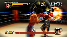 画像集#004のサムネイル/「はじめの一歩」,試合のカギを握る「コンビネーションブロー」「ガードクラッシュ」といったシステムを,最新のスクリーンショットと共に紹介