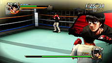 画像集#023のサムネイル/「はじめの一歩」,試合のカギを握る「コンビネーションブロー」「ガードクラッシュ」といったシステムを,最新のスクリーンショットと共に紹介