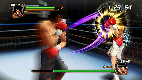 画像集#026のサムネイル/「はじめの一歩」,試合のカギを握る「コンビネーションブロー」「ガードクラッシュ」といったシステムを,最新のスクリーンショットと共に紹介