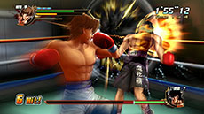 画像集#032のサムネイル/「はじめの一歩」,試合のカギを握る「コンビネーションブロー」「ガードクラッシュ」といったシステムを,最新のスクリーンショットと共に紹介