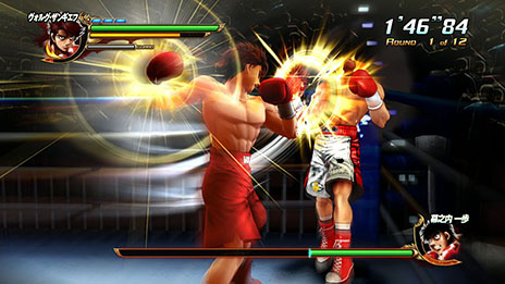 画像集#041のサムネイル/「はじめの一歩」,試合のカギを握る「コンビネーションブロー」「ガードクラッシュ」といったシステムを,最新のスクリーンショットと共に紹介