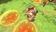 画像集#005のサムネイル/「ハンターヒーロー」,強敵・マドホーン&ヴォルディークが待ち受ける新ダンジョン「Lv48-迫る4本の角」を実装。新パートナーの月詠も登場