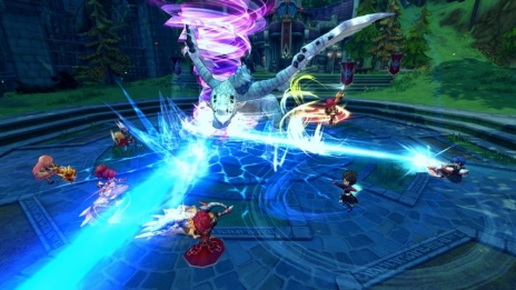 画像ギャラリー No.005のサムネイル画像 / 「ハンターヒーロー」に今後のアップデートで実装される対人戦「陣営戦」や,新職業「ナイト」などの情報が公開