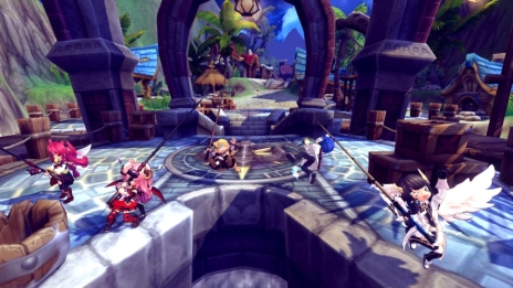 画像ギャラリー No.007のサムネイル画像 / 「ハンターヒーロー」に今後のアップデートで実装される対人戦「陣営戦」や,新職業「ナイト」などの情報が公開