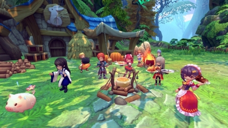 画像ギャラリー No.008のサムネイル画像 / 「ハンターヒーロー」に今後のアップデートで実装される対人戦「陣営戦」や,新職業「ナイト」などの情報が公開