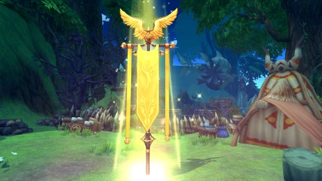 画像ギャラリー No.001のサムネイル画像 / 「ハンターヒーロー」,罠やアイテムを駆使してフィールド上の旗を奪い合う新コンテンツ「デスフラッグ戦」が実装