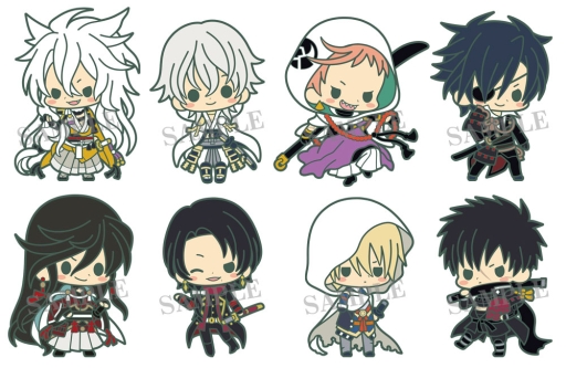 画像ギャラリー No.001のサムネイル画像 / 「刀剣乱舞」のラバーストラップ第2弾が壽屋から9月に発売