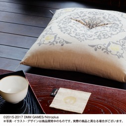 画像ギャラリー No.002のサムネイル画像 / 「刀剣乱舞-ONLINE-」刀剣男士をイメージした「京座布団」と「有田焼湯呑」が登場