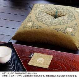 画像ギャラリー No.015のサムネイル画像 / 「刀剣乱舞-ONLINE-」刀剣男士をイメージした「京座布団」と「有田焼湯呑」が登場