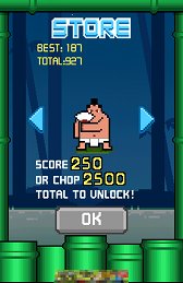 画像集#009のサムネイル/なぜ切るか,そこに竹があるからだ。Android向け竹林伐採ゲーム「TimberJack」を紹介する「(ほぼ)日刊スマホゲーム通信」第652回