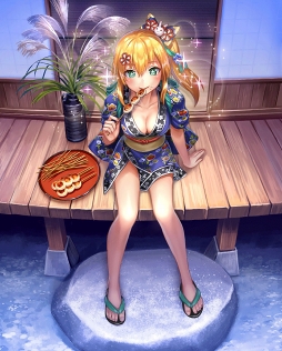 画像ギャラリー No.002のサムネイル画像 / 「オルタンシア・サーガ」,浴衣姿の限定ユニットが登場するお月見イベントを開催中