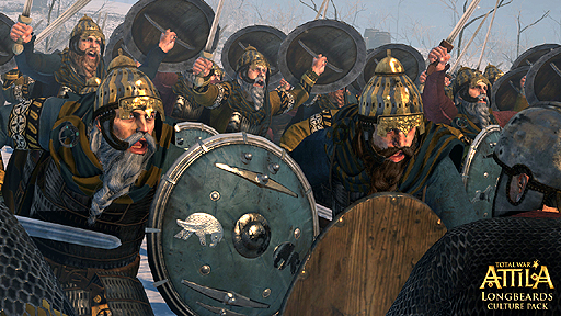 Total War: AttilaפΥץ쥤֥Ϥ䤹DLCLongbeards Culture Packפۿȯɽ