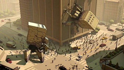 画像集#003のサムネイル/巨大ロボットとモンスターの戦いがアツい新作RTS「Human Resources」のKickstarterプロジェクトがスタート