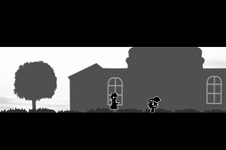 画像集#003のサムネイル/さぁ,黒い傘で出かけましょう。iOS向けアクションゲーム「Black Parasol」を紹介する「(ほぼ)日刊スマホゲーム通信」第663回