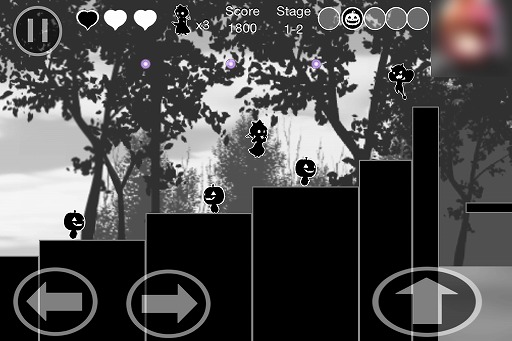 画像集#004のサムネイル/さぁ,黒い傘で出かけましょう。iOS向けアクションゲーム「Black Parasol」を紹介する「(ほぼ)日刊スマホゲーム通信」第663回