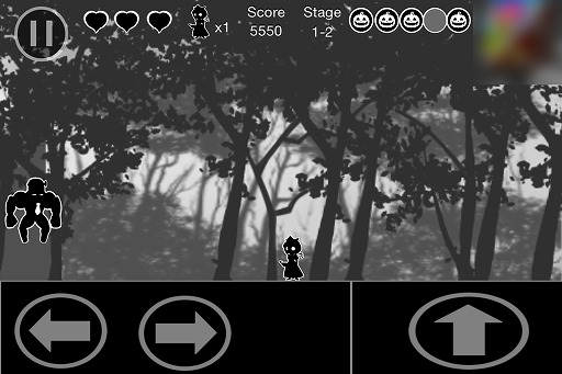 画像集#005のサムネイル/さぁ,黒い傘で出かけましょう。iOS向けアクションゲーム「Black Parasol」を紹介する「(ほぼ)日刊スマホゲーム通信」第663回