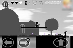 画像集#007のサムネイル/さぁ,黒い傘で出かけましょう。iOS向けアクションゲーム「Black Parasol」を紹介する「(ほぼ)日刊スマホゲーム通信」第663回