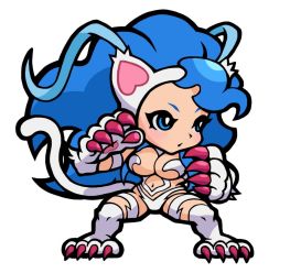 画像ギャラリー No.002のサムネイル画像 / 「ストパズ」,「ヴァンパイア」のモリガンとフェリシアが期間限定で登場