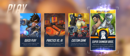 画像ギャラリー No.002のサムネイル画像 / 「Overwatch」の最新パッチで導入された “Weekly Brawls”の第1弾は,ニンジャ兄弟を描いた“スーパー・シマダ・ブラザーズ”に