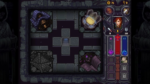 画像ギャラリー No.012のサムネイル画像 / ハロー!Steam広場 第64回:この緊張感はまさにマインスイーパー。タイルを開くたびに電流が走るローグライクRPG「Runestone Keeper」