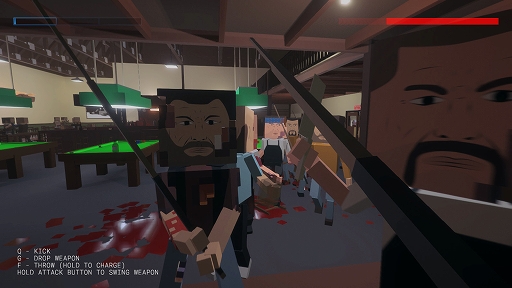 画像ギャラリー No.014のサムネイル画像 / ハロー!Steam広場 第92回:スカッとしたいなら殴ればいいじゃない! チャーミングなゴア表現が気持ちいい「Paint the Town Red」