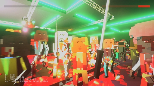 画像ギャラリー No.019のサムネイル画像 / ハロー!Steam広場 第92回:スカッとしたいなら殴ればいいじゃない! チャーミングなゴア表現が気持ちいい「Paint the Town Red」