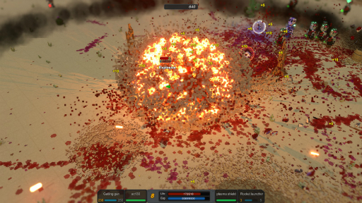 画像ギャラリー No.006のサムネイル画像 / ハロー!Steam広場 第104回:キューブが弾けるヒットエフェクトが楽しい全方向シューティング「Critical Annihilation」