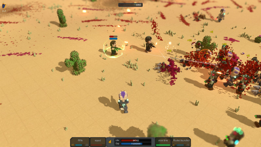 画像ギャラリー No.009のサムネイル画像 / ハロー!Steam広場 第104回:キューブが弾けるヒットエフェクトが楽しい全方向シューティング「Critical Annihilation」