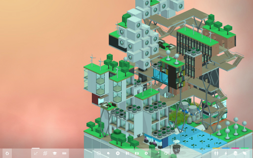 画像ギャラリー No.017のサムネイル画像 / ハロー!Steam広場 第105回:空に向かって都市を拡張していくシミュレーションゲーム「Block'hood」