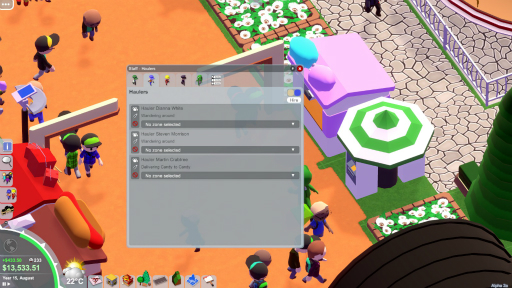 画像ギャラリー No.013のサムネイル画像 / ハロー!Steam広場 第113回:営業そっちのけで絶叫マシーン作りに明け暮れてしまう遊園地経営シム「Parkitect」