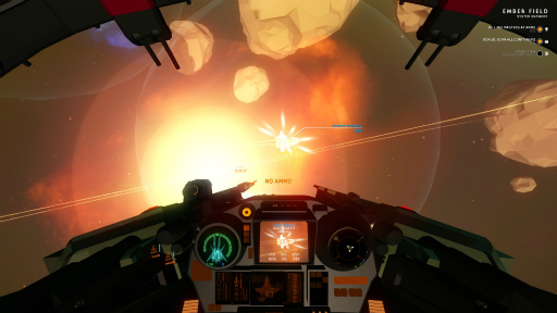 画像ギャラリー No.009のサムネイル画像 / ハロー!Steam広場 第115回:ドッグファイトだけを純粋に楽しめるVR対応のスペースコンバットシム「House of the Dying Sun」