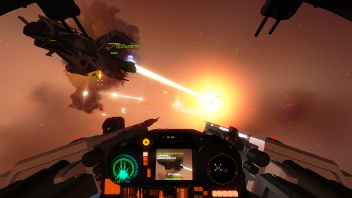 画像ギャラリー No.012のサムネイル画像 / ハロー!Steam広場 第115回:ドッグファイトだけを純粋に楽しめるVR対応のスペースコンバットシム「House of the Dying Sun」