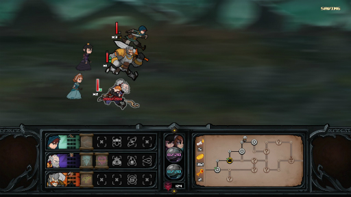 画像ギャラリー No.008のサムネイル画像 / ハロー!Steam広場 第153回:双子の王女を学校まで送るはずが,なぜか異世界で悪魔と戦うことになるローグライクRPG「Has-Been Heroes」