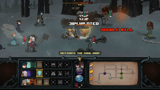 画像ギャラリー No.009のサムネイル画像 / ハロー!Steam広場 第153回:双子の王女を学校まで送るはずが,なぜか異世界で悪魔と戦うことになるローグライクRPG「Has-Been Heroes」