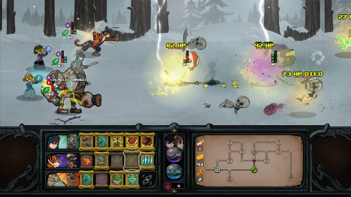 画像ギャラリー No.014のサムネイル画像 / ハロー!Steam広場 第153回:双子の王女を学校まで送るはずが,なぜか異世界で悪魔と戦うことになるローグライクRPG「Has-Been Heroes」