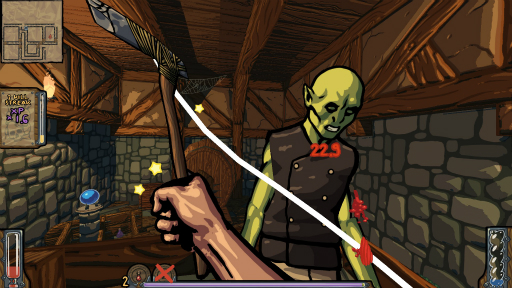 画像ギャラリー No.013のサムネイル画像 / ハロー!Steam広場 第187回:初期の「The Elder Scrolls」や「Might and Magic」を彷彿させるローグライトRPG「Slasher's Keep」