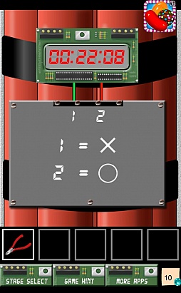 画像集#003のサムネイル/暗号を解読して時限爆弾を解除せよ! スマホ向け謎解きゲーム「LINE OF BOMB」を紹介する「(ほぼ)日刊スマホゲーム通信」第708回