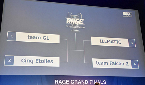 画像ギャラリー No.002のサムネイル画像 / e-Sports大会「RAGE vol.2」,決勝戦の組み合わせが決定。「ストリートファイターV」と「Vainglory」への出場選手が意気込みを語った記者会見をレポート